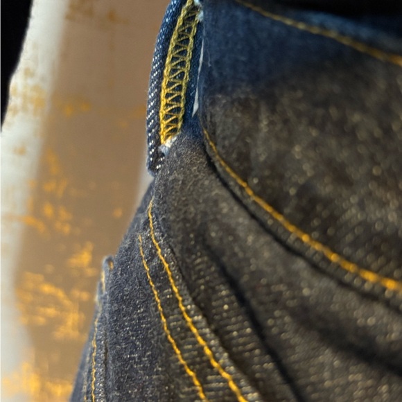 Dark Blue Denim Jeans - Picture 4 of 8